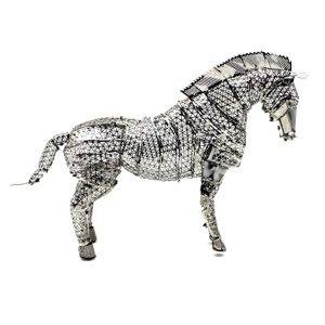 پازل فلزی سه بعدی مدل اسب